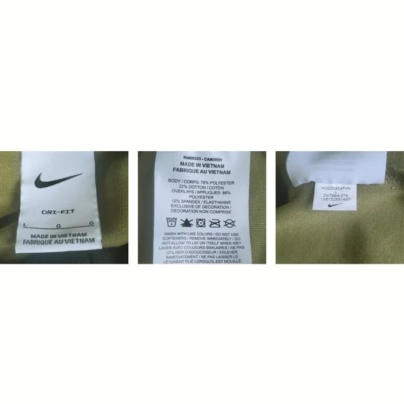 Nike Dri-Fit Pull Over Hoodie Sweatshirt Green DV7994-378 Mens Size Large - Picture 5 of 7